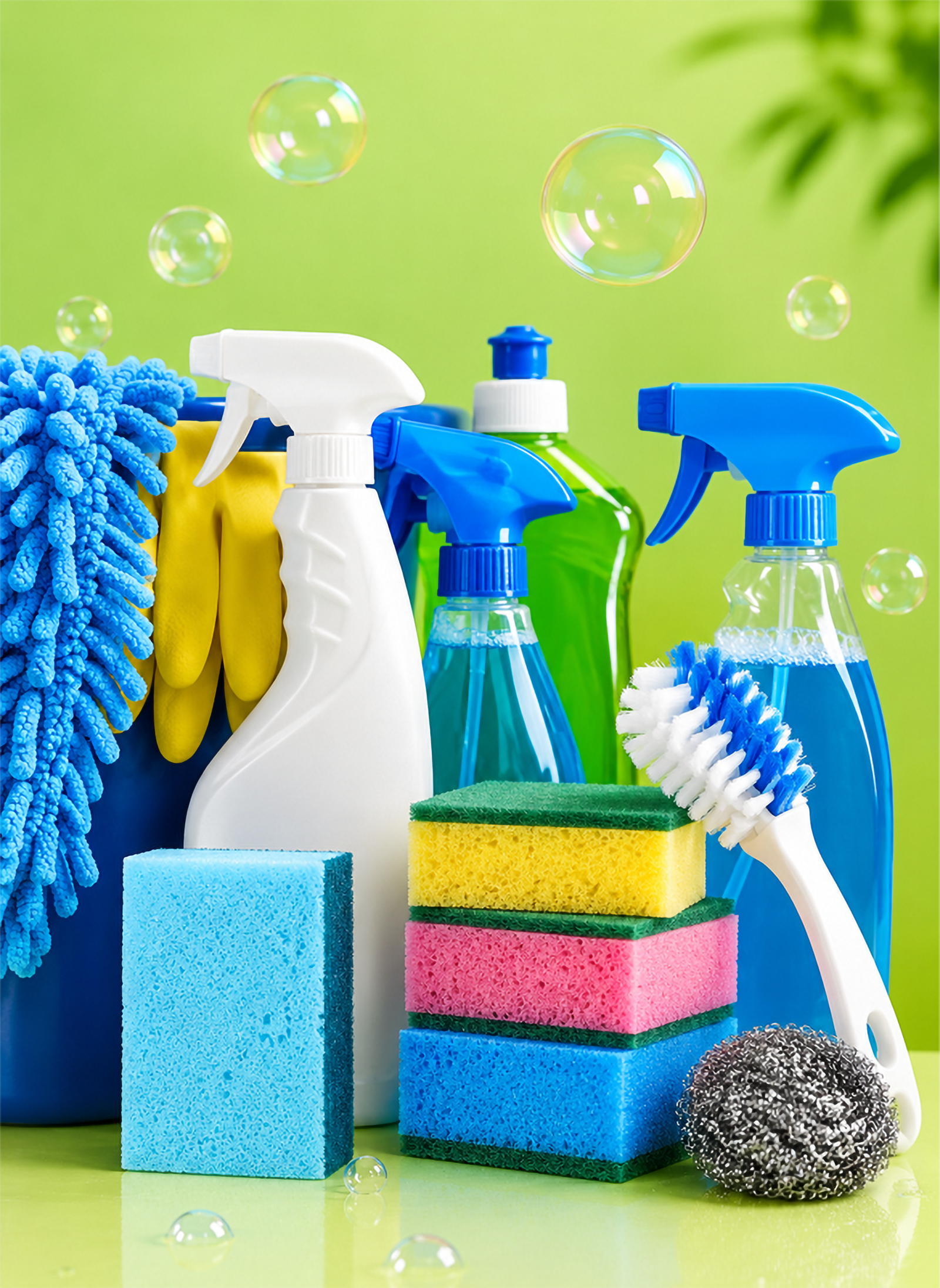 Clean white texture and fine granules representing detergent powder